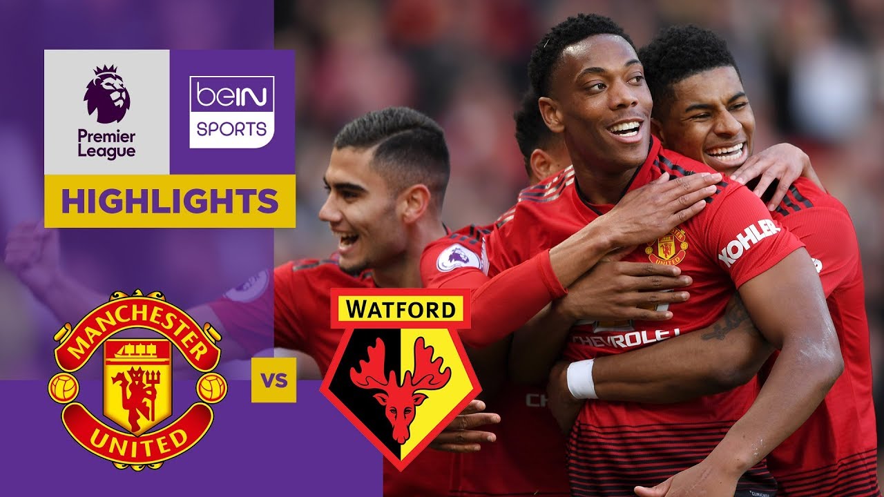 Manchester United 2-1 Watford Match Highlights